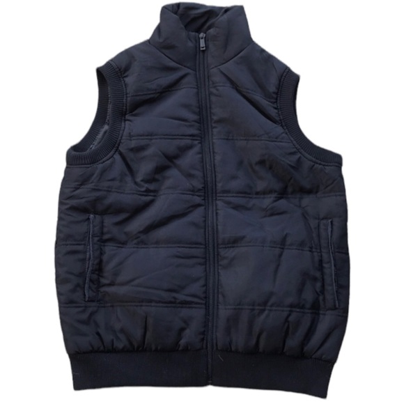 YOUNGE USA Puffer Vest in Navy Blue NWT with Pockets in Size XL - Picture 1 of 10
